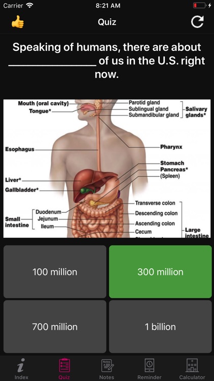 Digestive Facts & Quiz 1800 screenshot-4