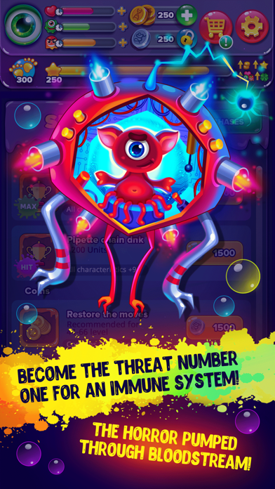 The Bacteria villain simulator screenshot 2