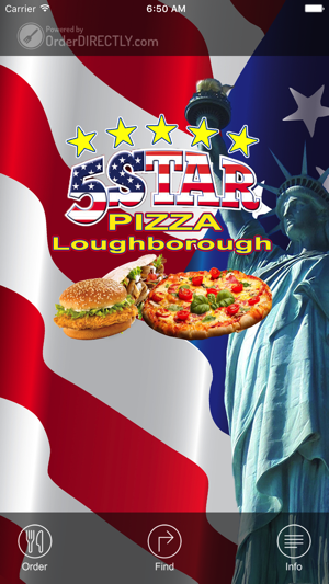 USA 5 Star Pizza, Loughborough