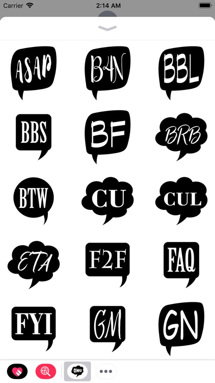 Chat Abbreviations Pack