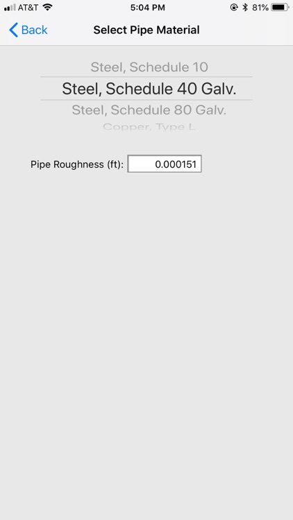 HVAC Pipe Sizer - Gas Plus screenshot-5
