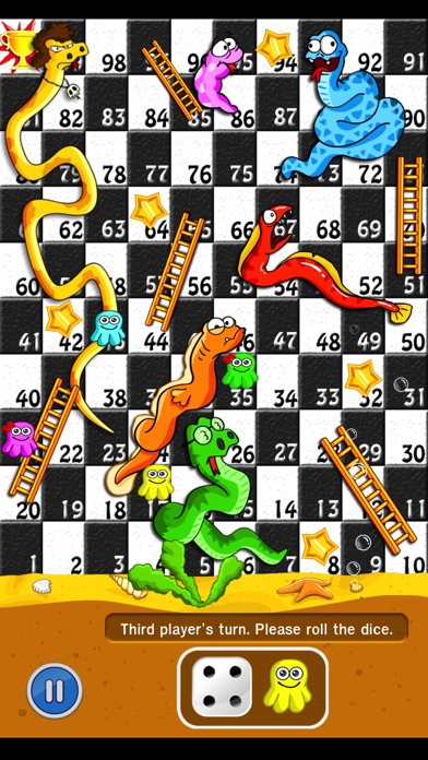 How to cancel & delete Snakes & Ladders - Multiplayer from iphone & ipad 2