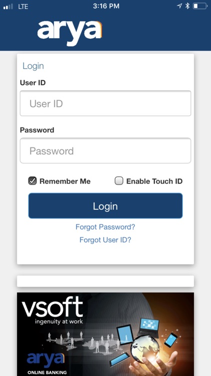 VSoft ARYA Digital Banking