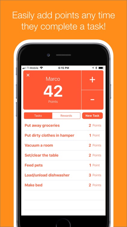 punti+ chores tasks & rewards