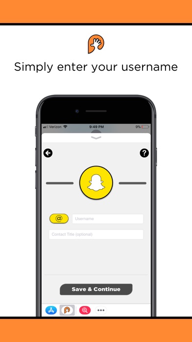 Atme - Social Contact Sharing screenshot 4