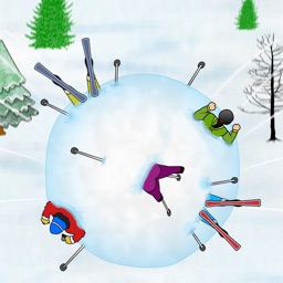 Winter Mountain Avalanche Snowball : Run like Hell in the snow - Free Edition