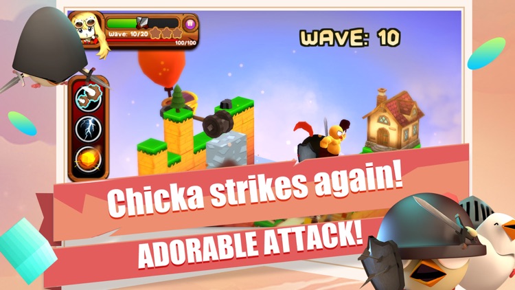 3DTD: Chicka Invasion screenshot-3