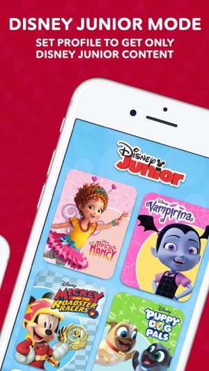 watch disney junior app iphone