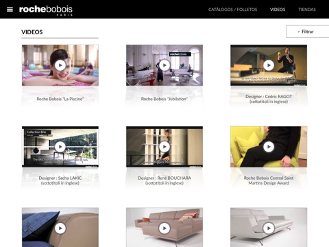 CATALOGUES ROCHE BOBOIS screenshot 3