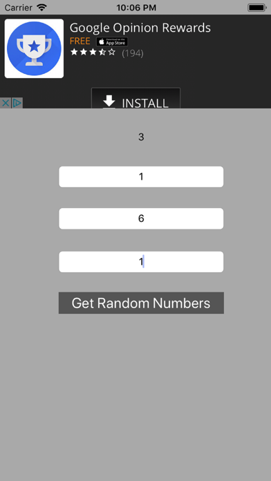 Screenshot #3 pour MTS Random Number