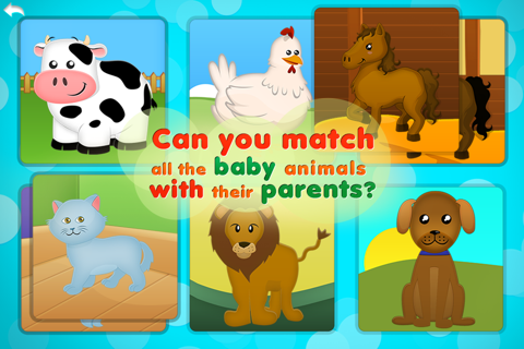 Animals Babies & Homes Puzzles screenshot 2