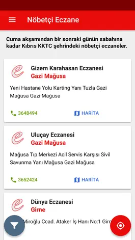 Game screenshot Kuzey Kıbrıs Nöbetçi Eczane mod apk