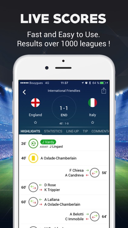 Live Soccer Scores - Skores
