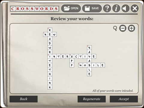RWT Crosswords screenshot 3