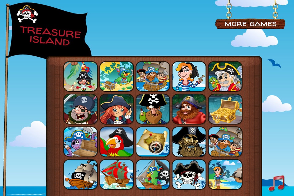 Treasure Island Puzzles screenshot 2