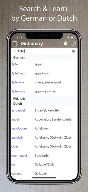 German Dutch Dictionary Pro