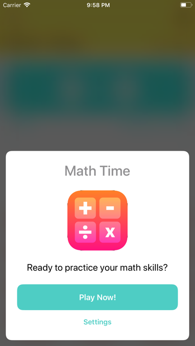 Math Time - Multiplication screenshot 4