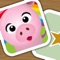 "Animal Memo Match" by Heyduda is a memo game designed for the early childhood development of memory and concentration with great attention to detail