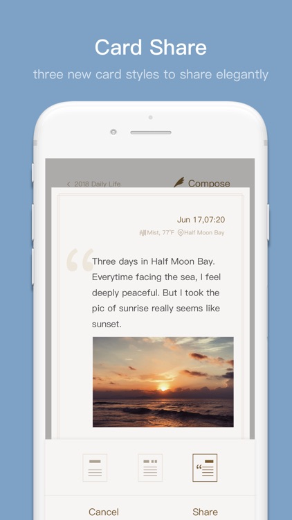 Once - Journal/Diary/Note App