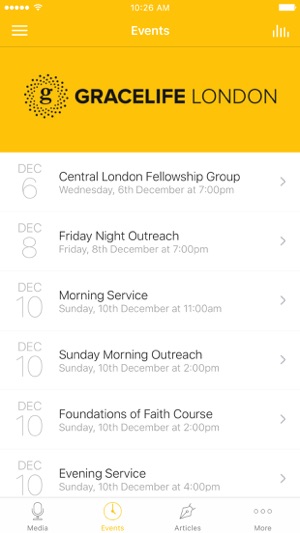 GraceLife London Church App(圖2)-速報App