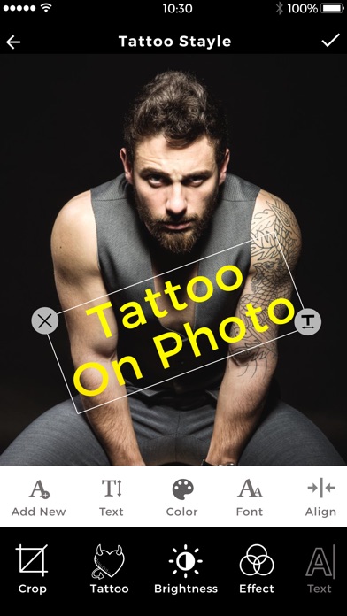 Tattoo Name On My Photo Editor screenshot 2