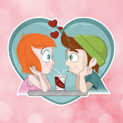 Sweet Young Love Stickers icon