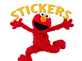 Elmo loves stickers