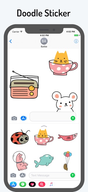 Doodle Text Stickers(圖3)-速報App