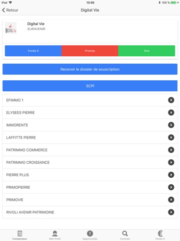 Comparatif Assurance Vie screenshot 2