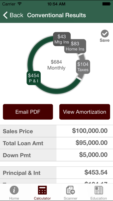 How to cancel & delete Arch Mortgage Calculator from iphone & ipad 4