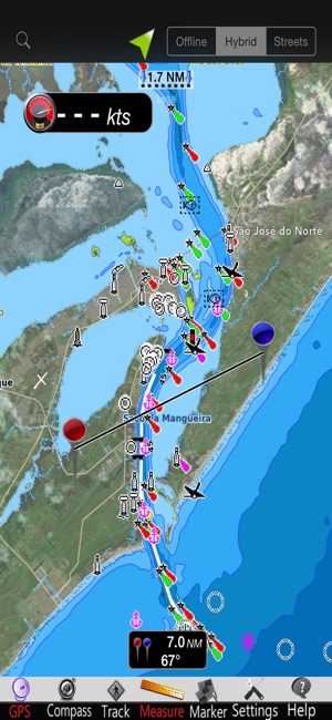 Urugua to Sao Paulo GPS Charts(圖1)-速報App