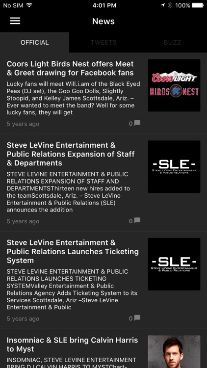 Steve LeVine Entertainment screenshot-3