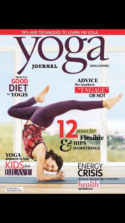 Yoga Journal Singapore Magazine