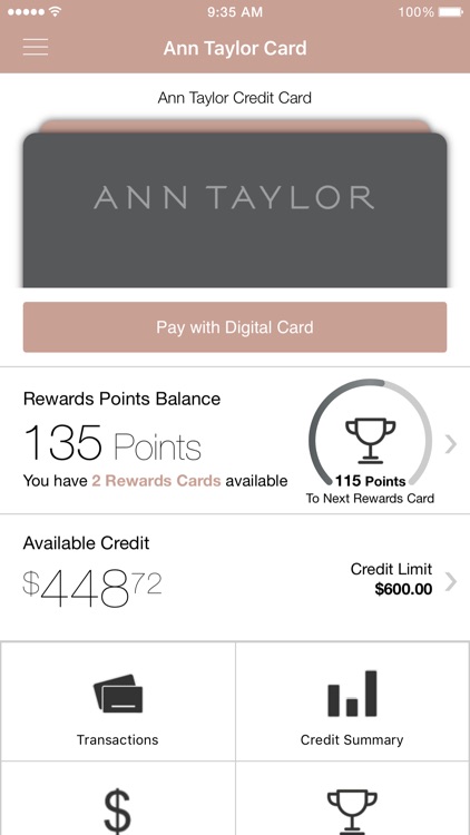 Ann Taylor Card