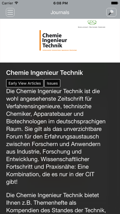 How to cancel & delete Chemie Ingenieur Technik from iphone & ipad 3