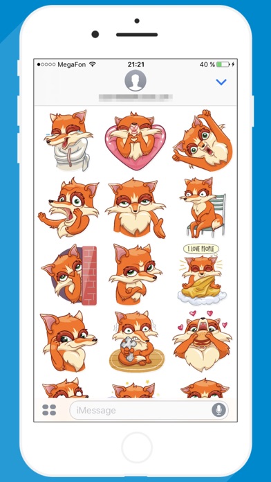 Crazy Fox STiK Sticker Pack screenshot 3