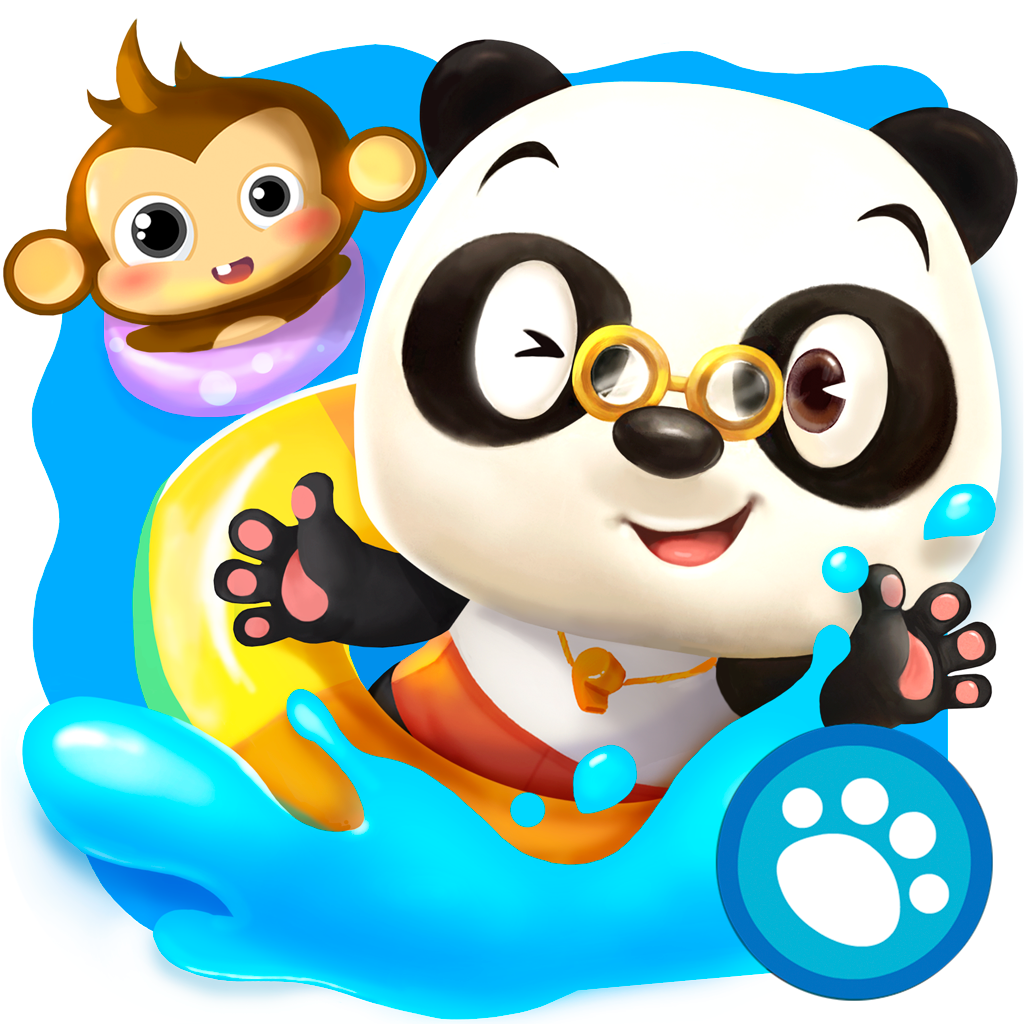 Dr. Panda Swimming Pool App Icon