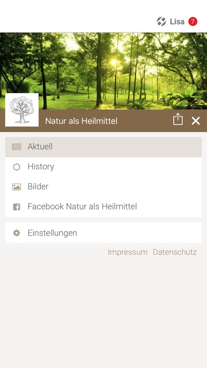 Natur als Heilmittel