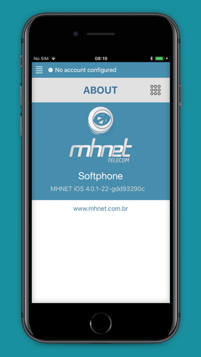 Softphone MHNET screenshot 3
