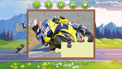 Motorbike Jigsaw Games screenshot 2