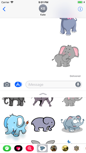 Elephants Stickers(圖5)-速報App