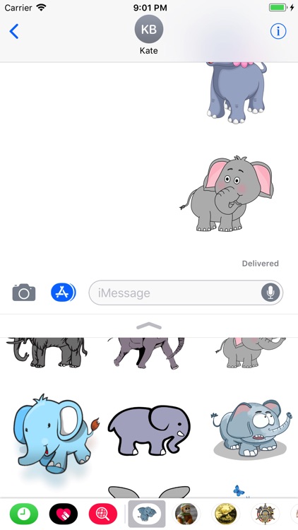 Elephants Stickers screenshot-4