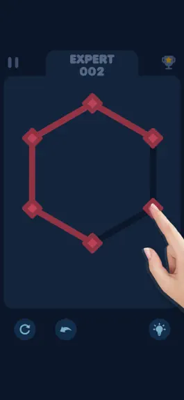 Game screenshot Draw One Line - Puzzle Game apk