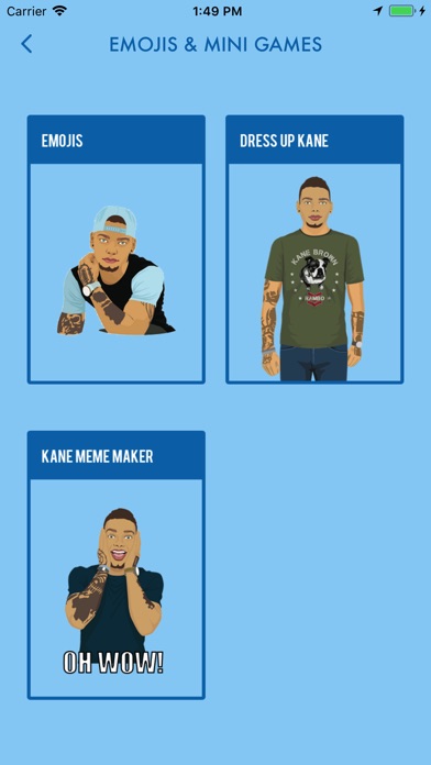 Kane Brown Emoji Pack and Game screenshot 2