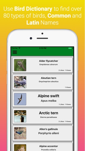 Britain UK Birds Dictionary(圖1)-速報App