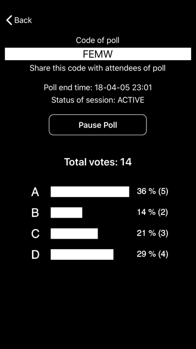 How to cancel & delete Poll At Once from iphone & ipad 2