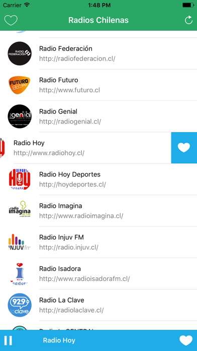 Radios Chilenas screenshot 2