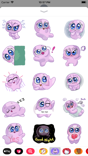 Jolly Jelly Emojis Sticker App(圖2)-速報App