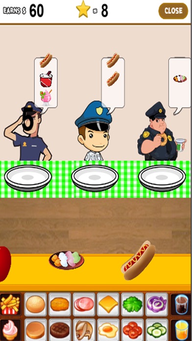 Restaurant Story Hero Police screenshot 2