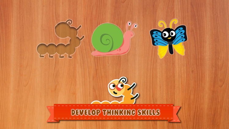 Fun Insect Shape Blocks Puzzle